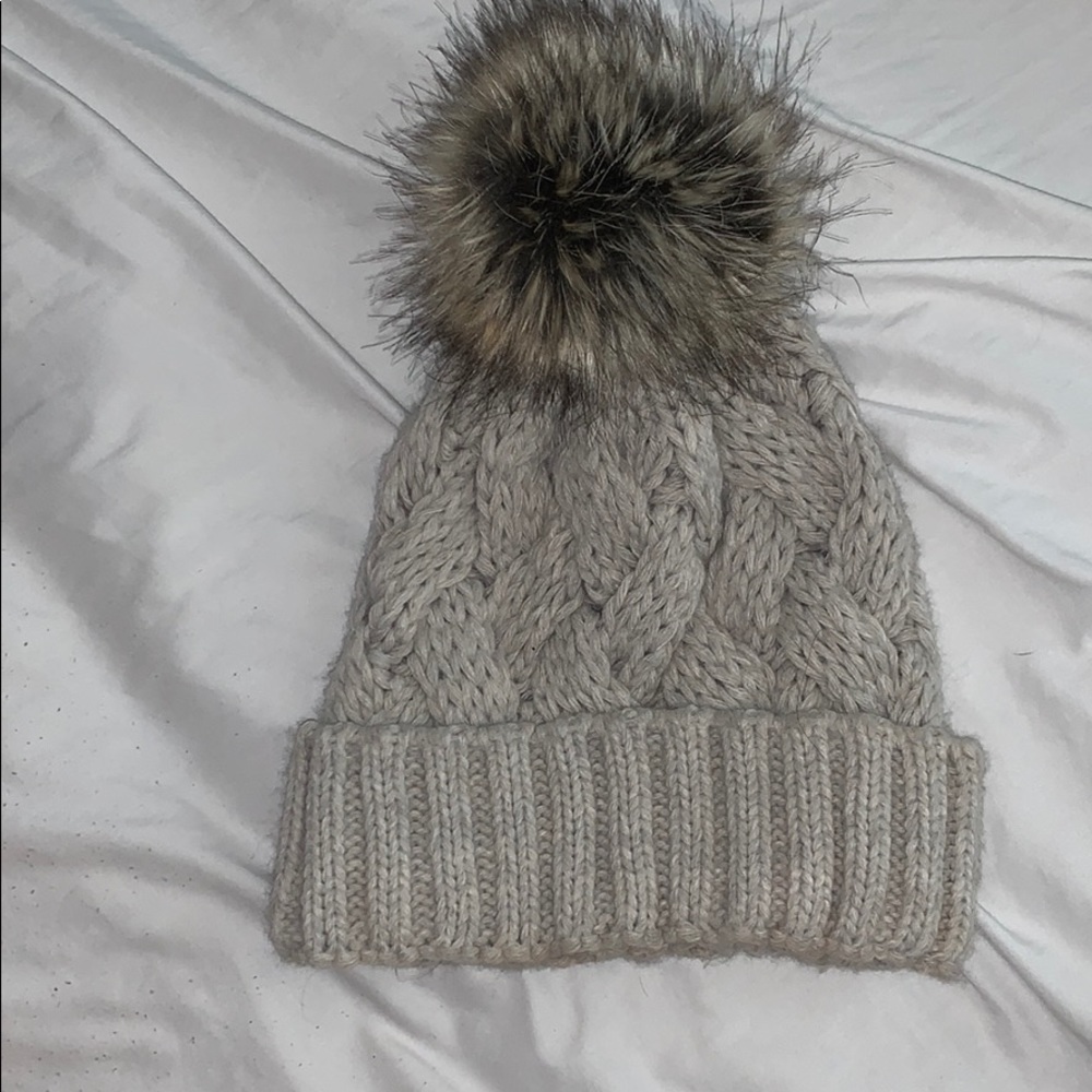 Fur beanie